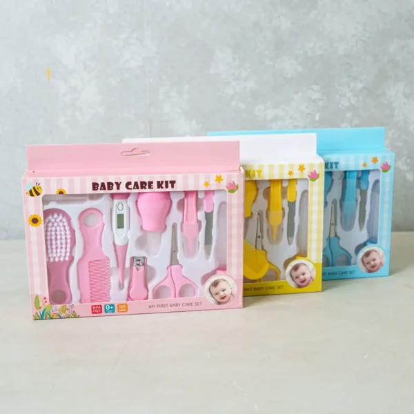 This image might show: My First Baby Care Set.