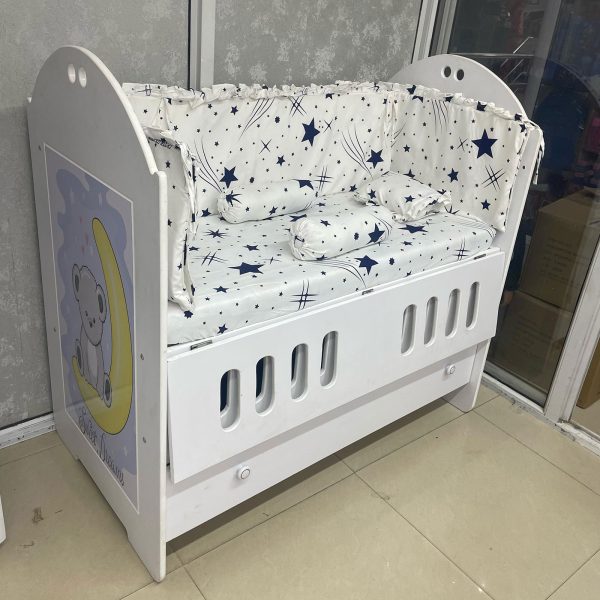 MDF Cot Mattress Cot Bumpers