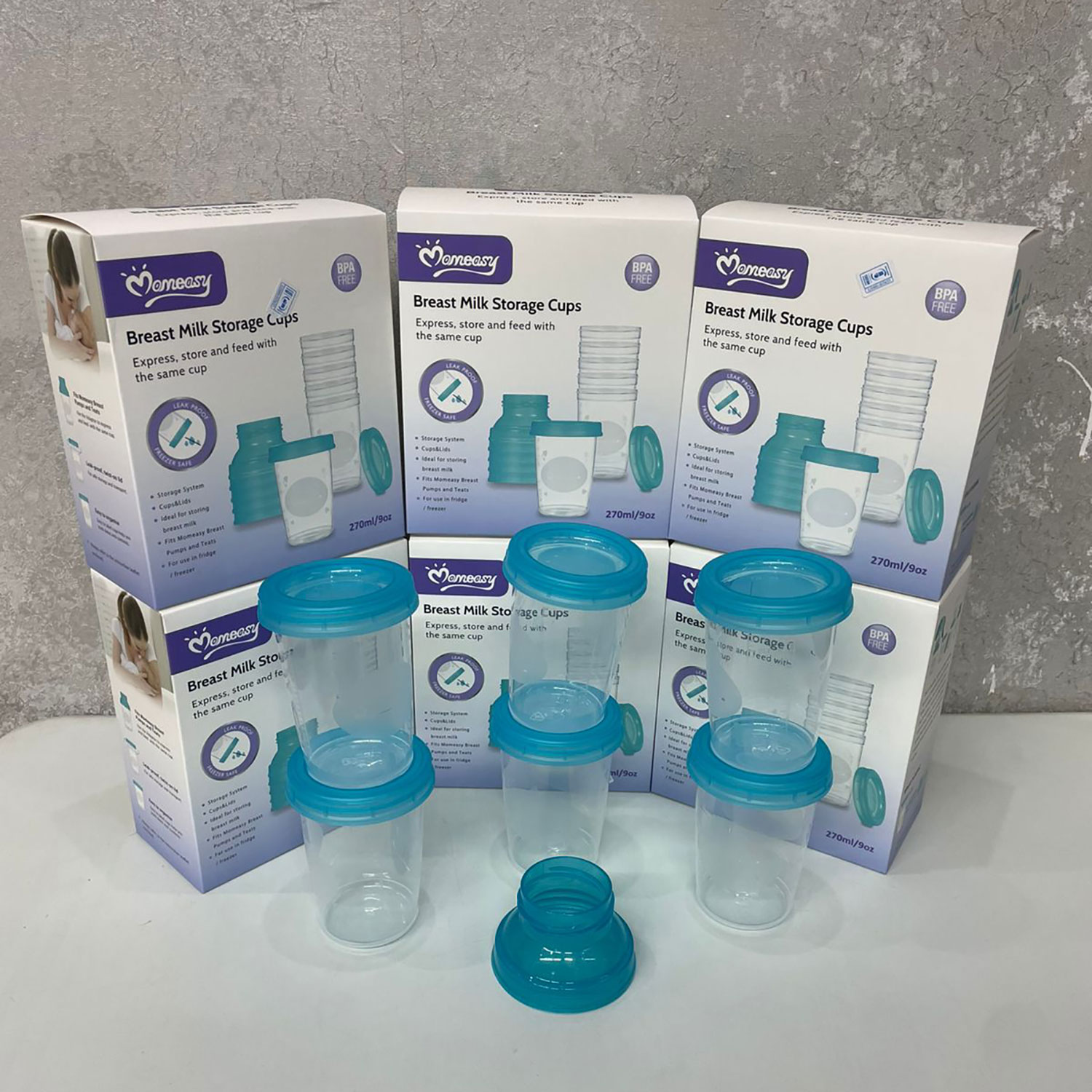 Milk Storage cups