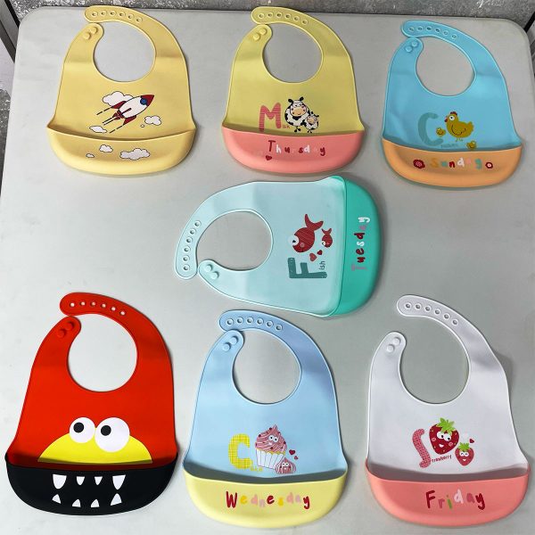 Silicone bibs for babies