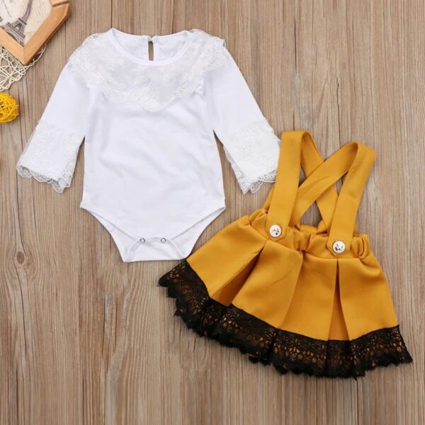 Suspenders Skirt Outfits